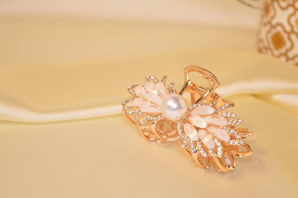 Luxury Rhinestone & Pearl Hair Accessories