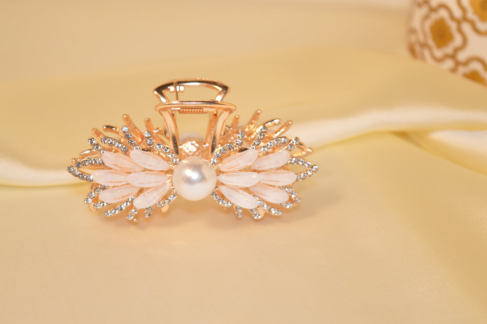 Luxury Rhinestone & Pearl Hair Accessories