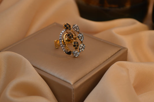 Luminous Adjustable Unique Design Ring for Girls & Women