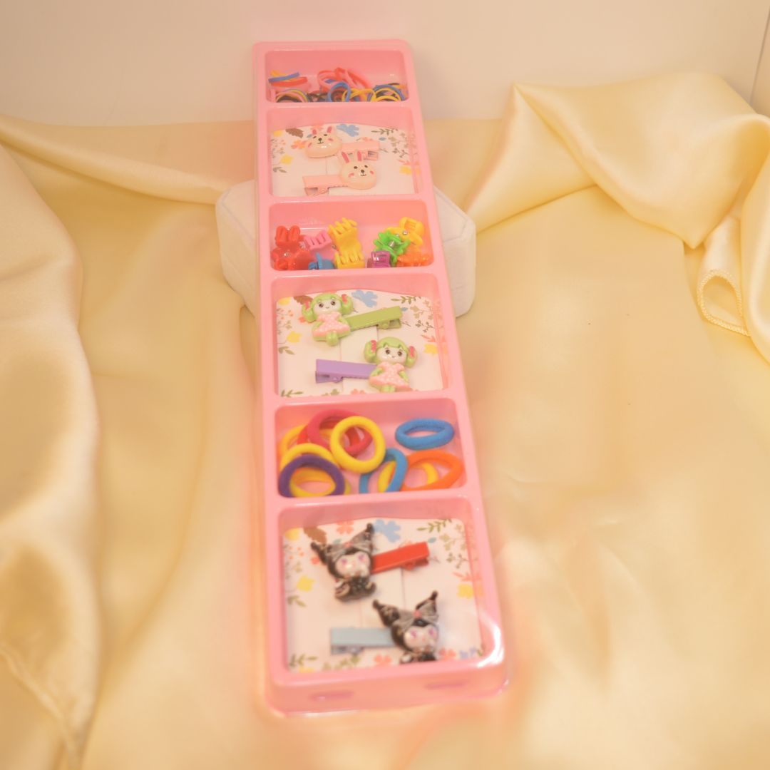 Colorful Pearl Flower, Bow, Rainbow, Butterfly, Small Flower Hair Clips, Simple & Cute Princess Hair Accessories.