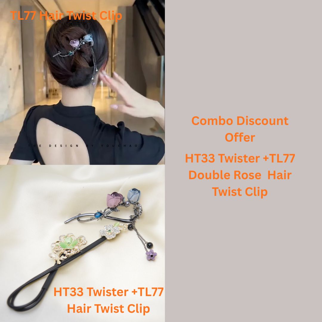 Ultra Lightweight Korean Hair Twister (HT33) β Sea Green