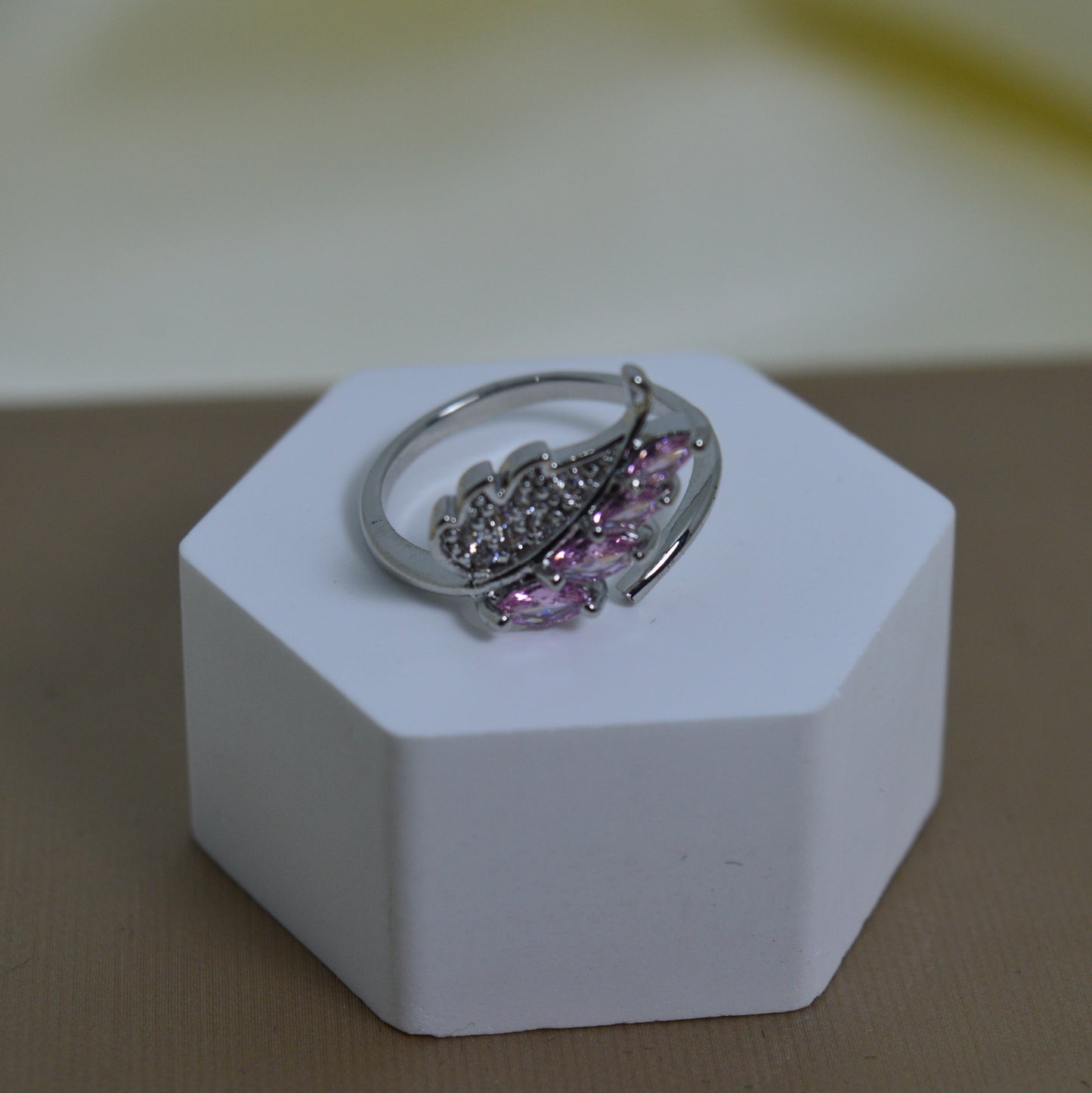 Zircon Ring  1Pcs