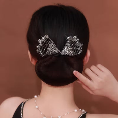Fan-Shaped Vintage Bun Hair Twister HT42