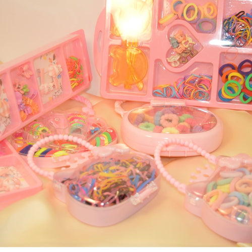Colorful Pearl Flower, Bow, Rainbow, Butterfly, Small Flower Hair Clips, Simple & Cute Princess Hair Accessories.