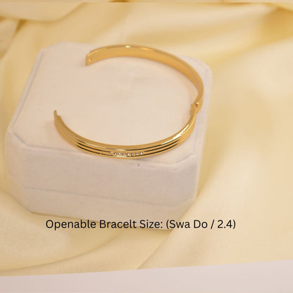 Bracelet Multilayer with Stone Stainlesssteel (BR41)