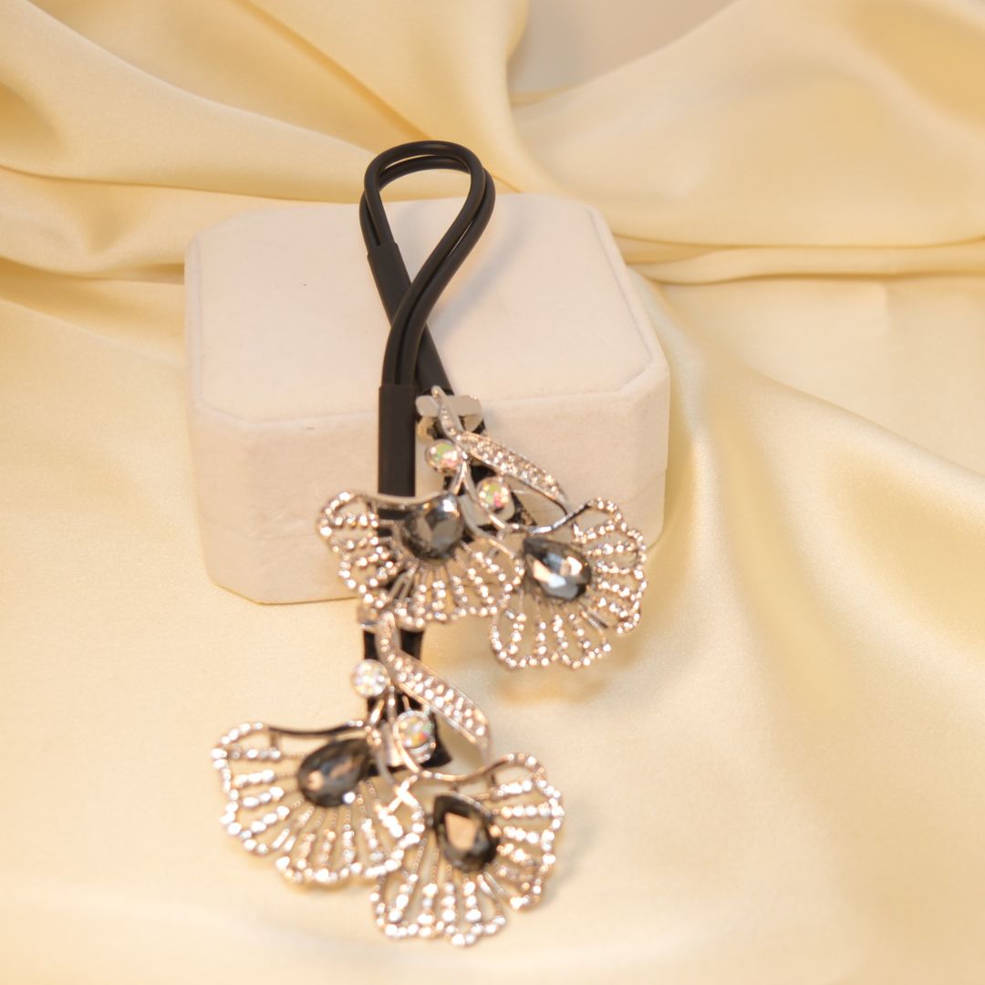 Elegant Handmade Floral Hair Twister (HT04)