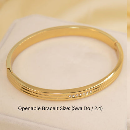 Bracelet Multilayer with Stone Stainlesssteel (BR41)