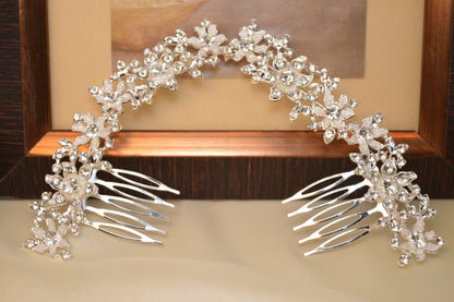 Handmade Floral Hair Comb