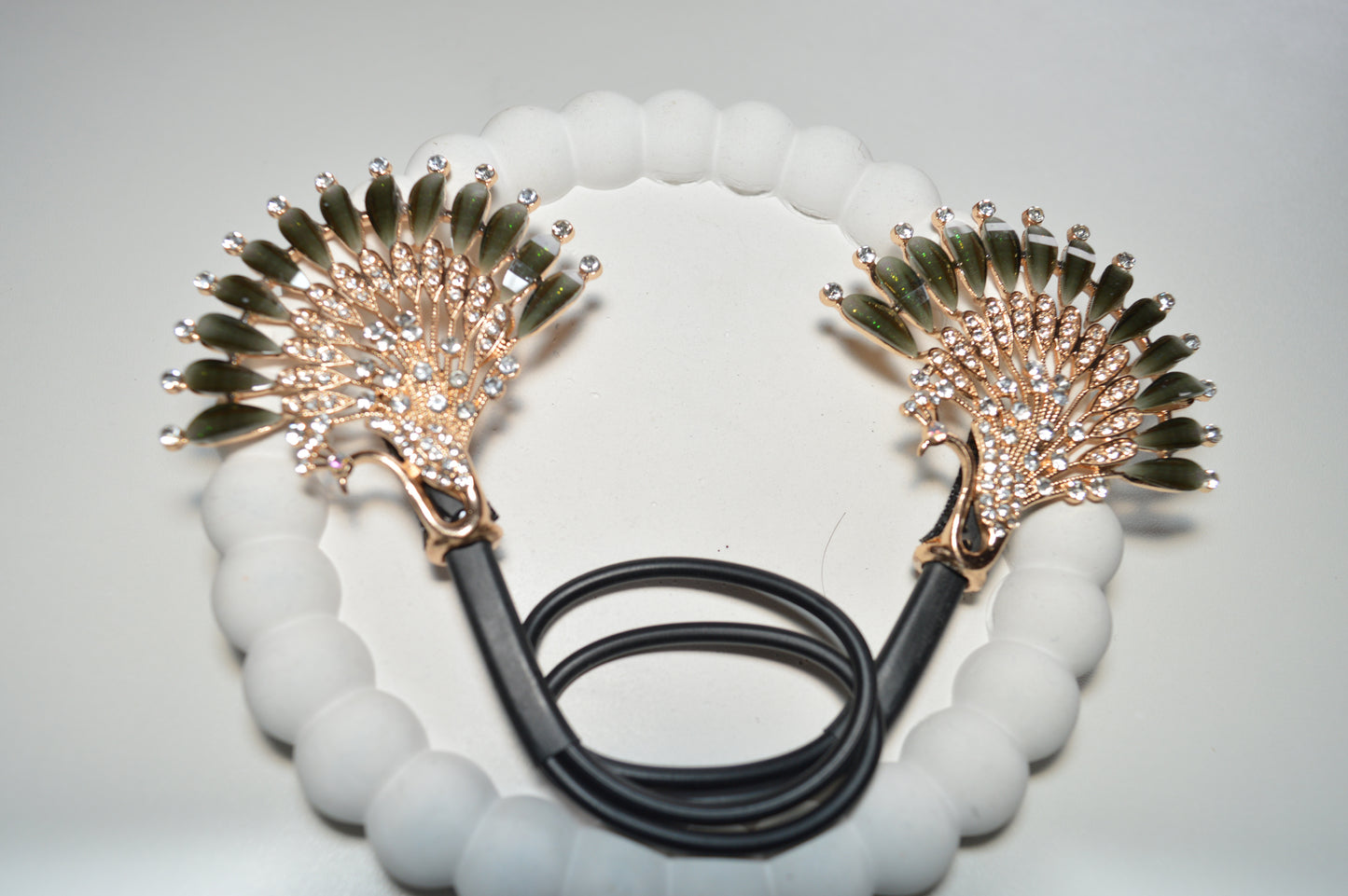 Elegant Handmade Floral Hair Twister (PC10)