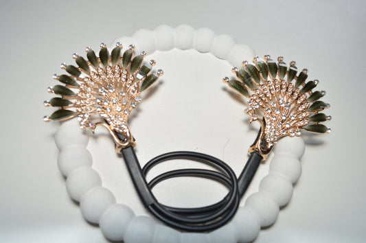 Elegant Handmade Floral Hair Twister (PC10)