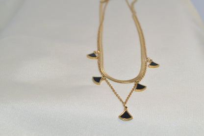 Elegant 2-Layer Chain Necklace