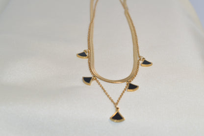 Elegant 2-Layer Chain Necklace