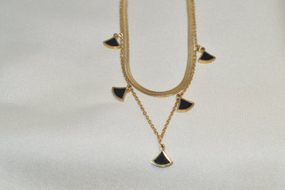 Elegant 2-Layer Chain Necklace