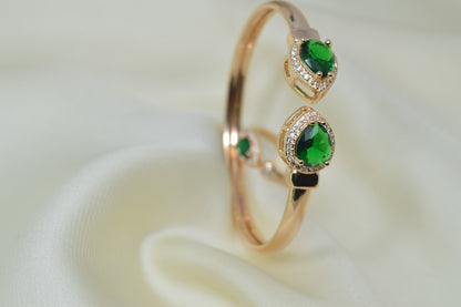 Trendy Luxury Bracelet & Ring Set