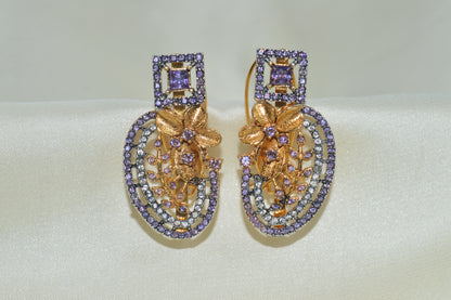 Colorful Elegant Zircon  Earrings for Women