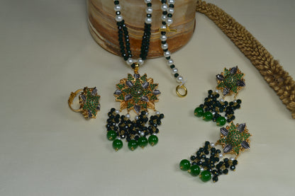 24K Gold Plated Choker Set for Girls