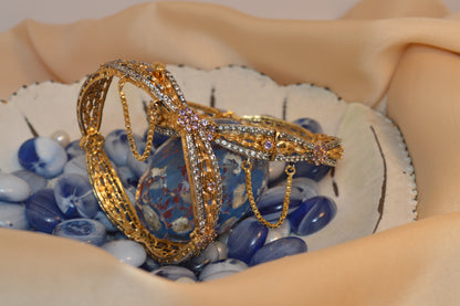 Glamorous Gold-Plated Bangles Fancy