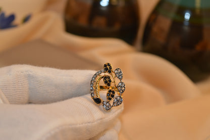 Luminous Adjustable Unique Design Ring for Girls & Women