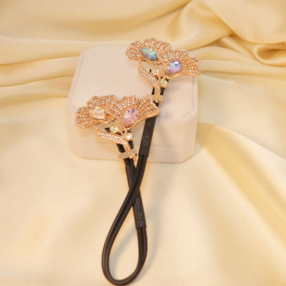Elegant Handmade Floral Hair Twister (HT04)