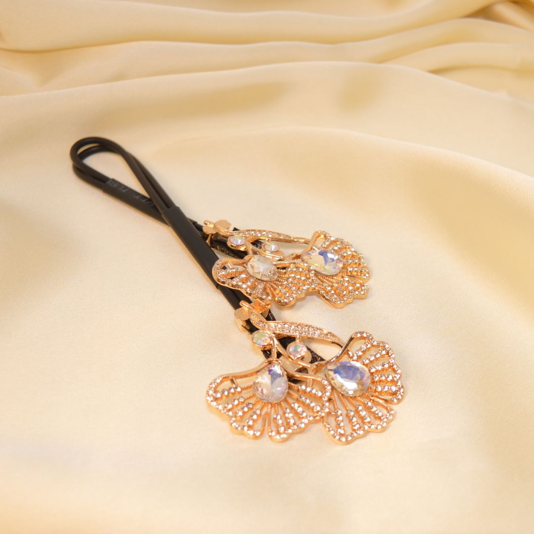 Elegant Handmade Floral Hair Twister (HT04)