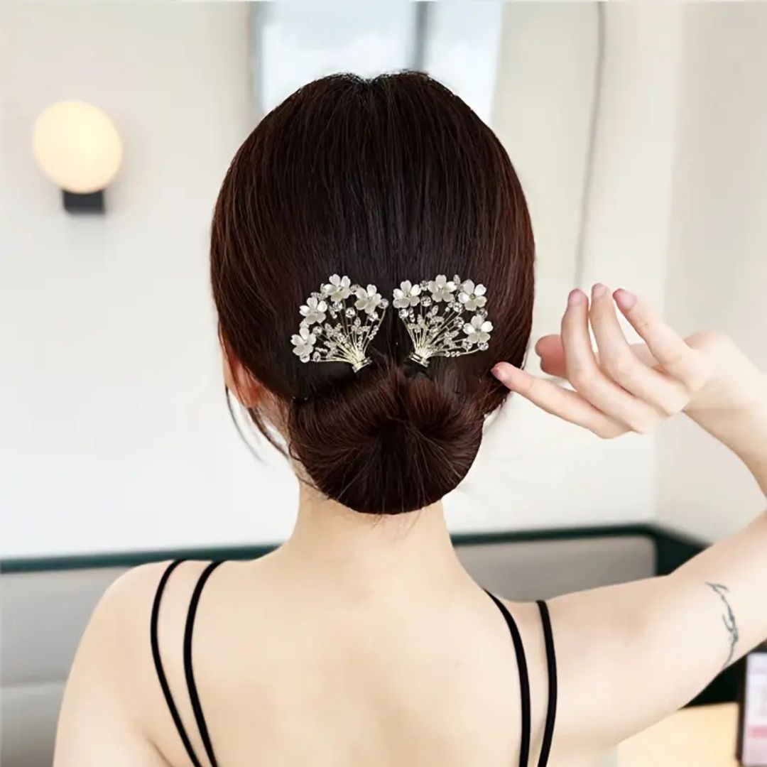 Elegant Hand Made  Tiny Butterfly Hair Twister (HT11)