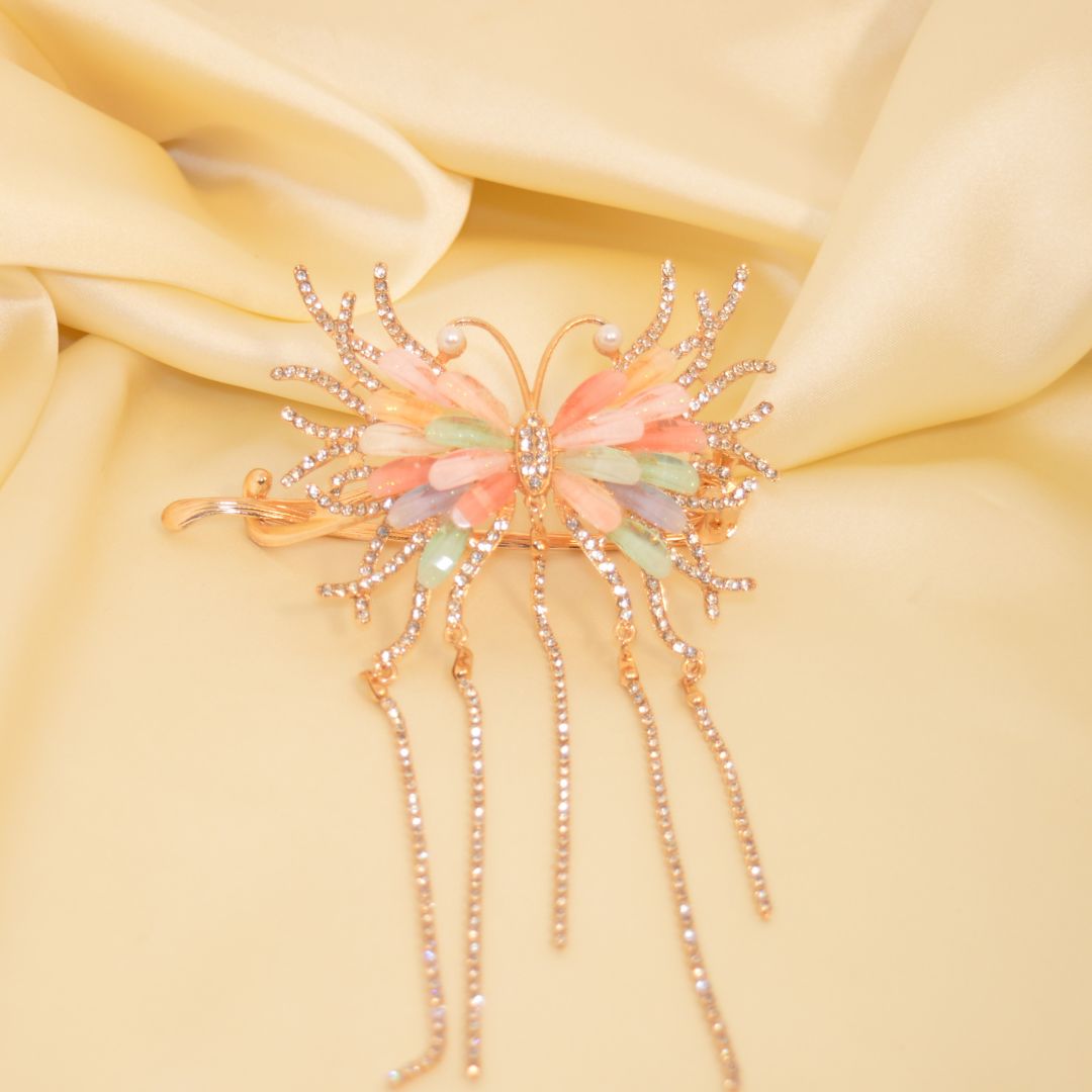 Butterfly hair ornament, BCL-18