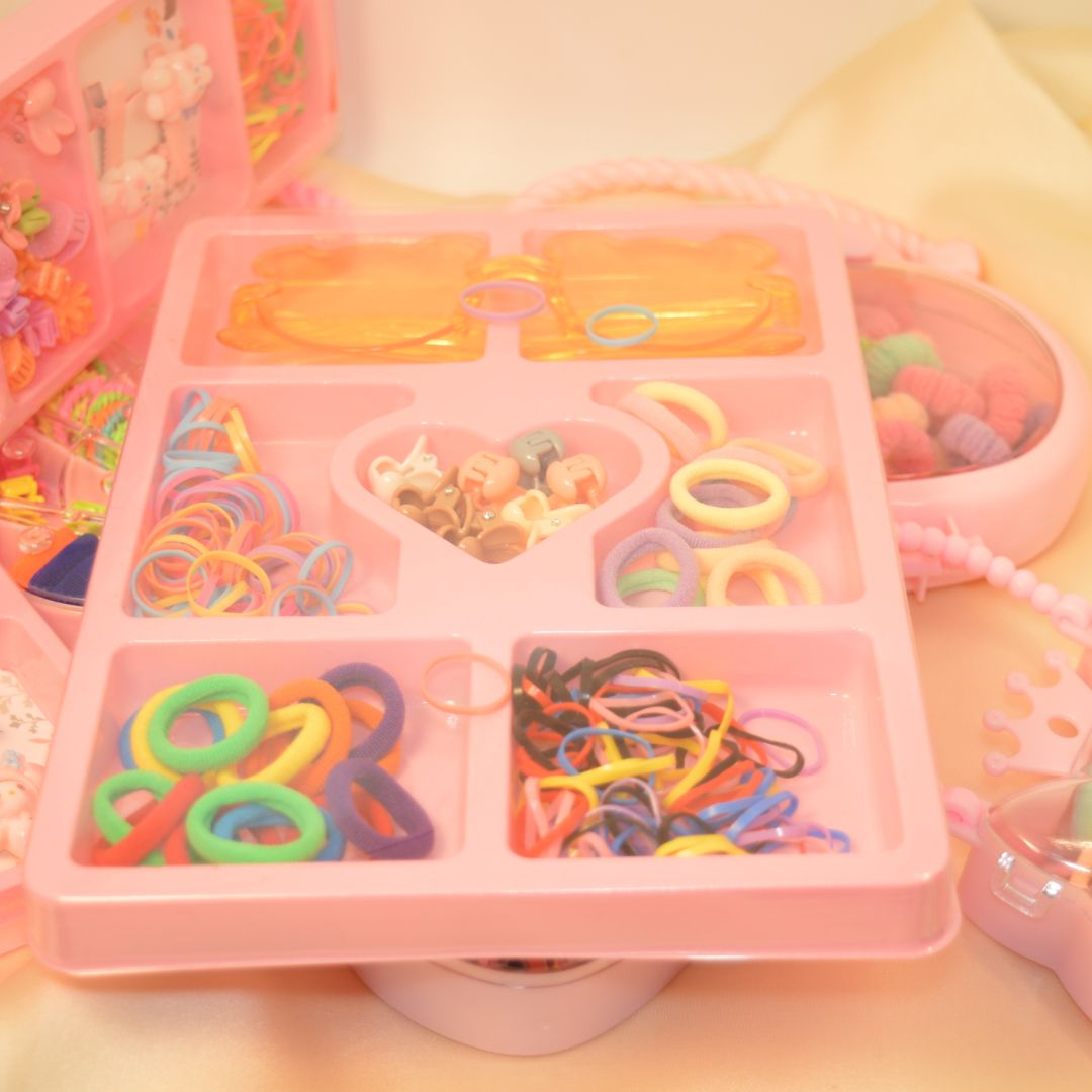 Colorful Pearl Flower, Bow, Rainbow, Butterfly, Small Flower Hair Clips, Simple & Cute Princess Hair Accessories.