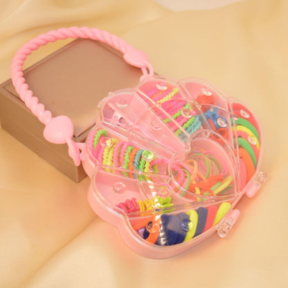 Colorful Pearl Flower, Bow, Rainbow, Butterfly, Small Flower Hair Clips, Simple & Cute Princess Hair Accessories.