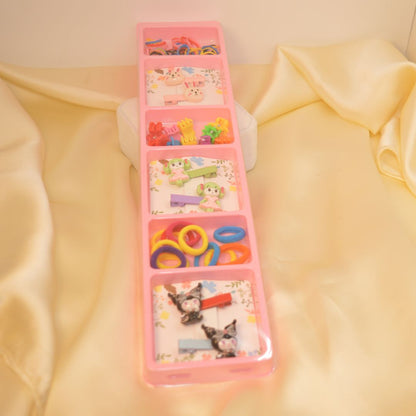Colorful Pearl Flower, Bow, Rainbow, Butterfly, Small Flower Hair Clips, Simple & Cute Princess Hair Accessories.
