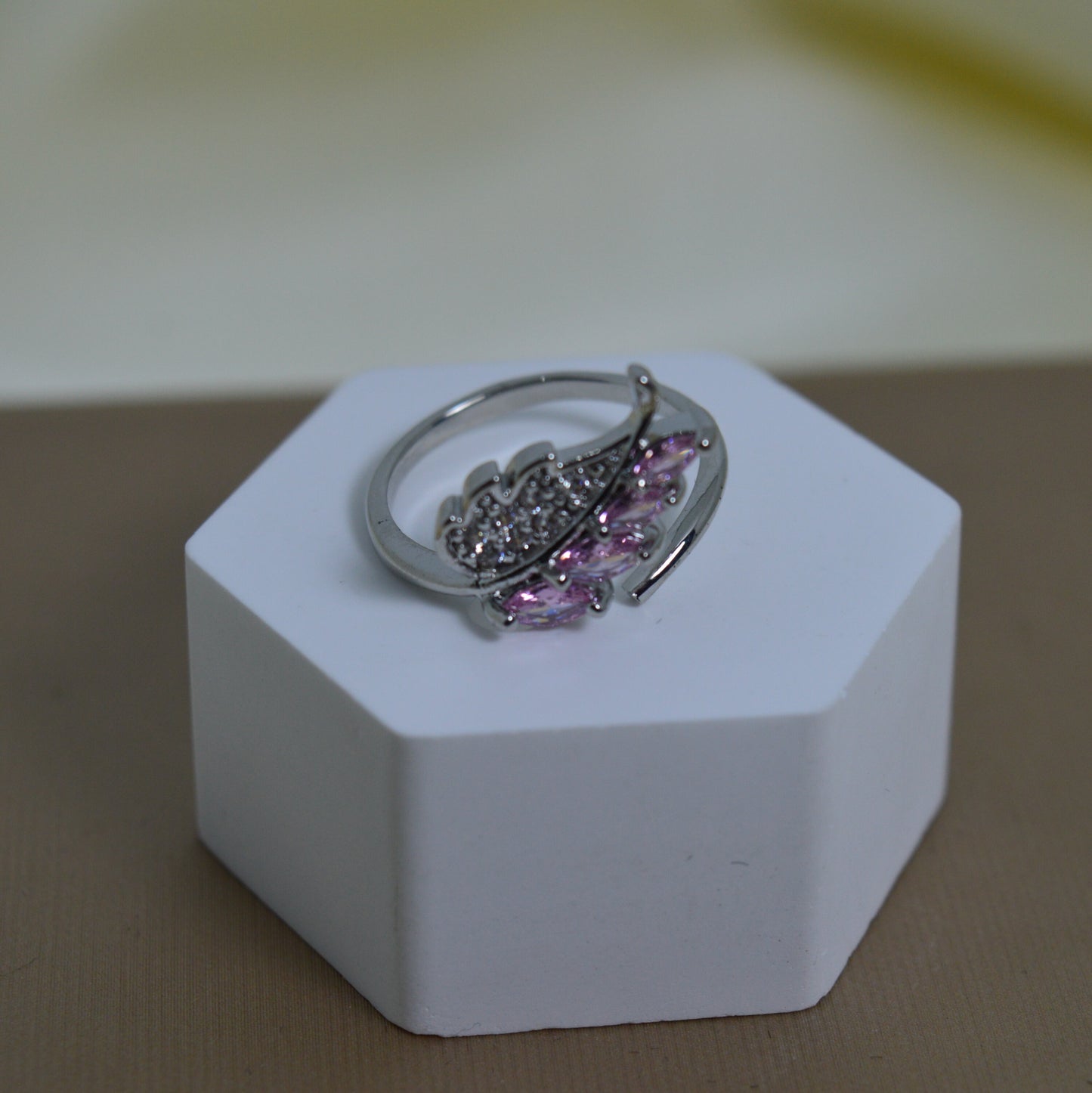 Zircon Ring  1Pcs