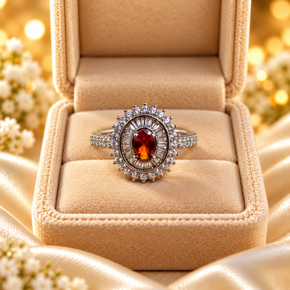 Rings | Silver Based Color Zircon Rings