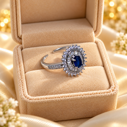 Rings | Silver Based Color Zircon Rings