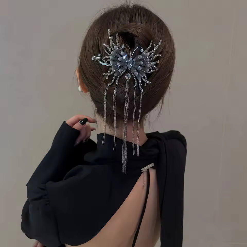 Butterfly hair ornament, BCL-18