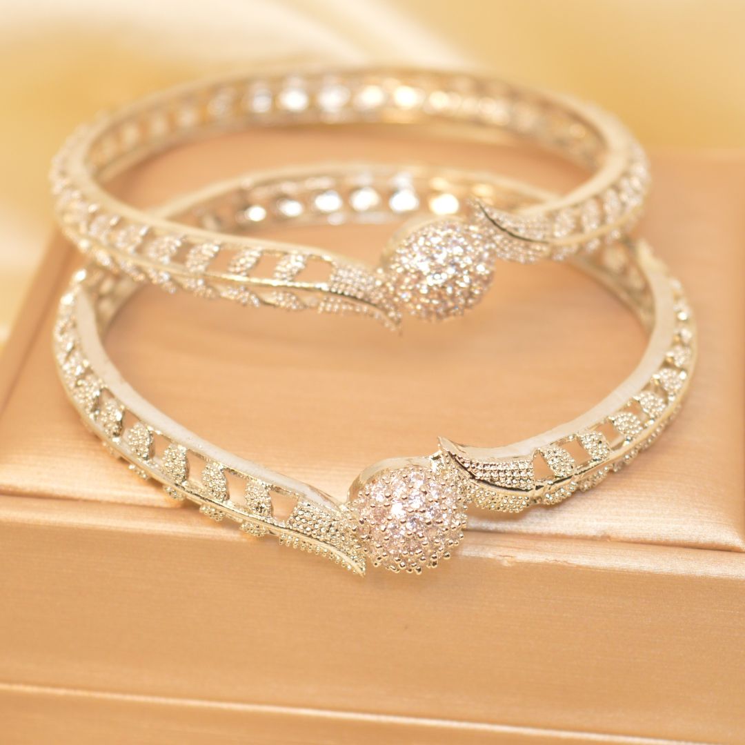 1 Karrat Double Ball Bangles