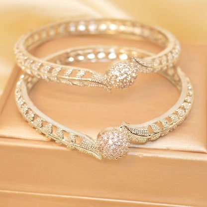 1 Karrat Double Ball Bangles