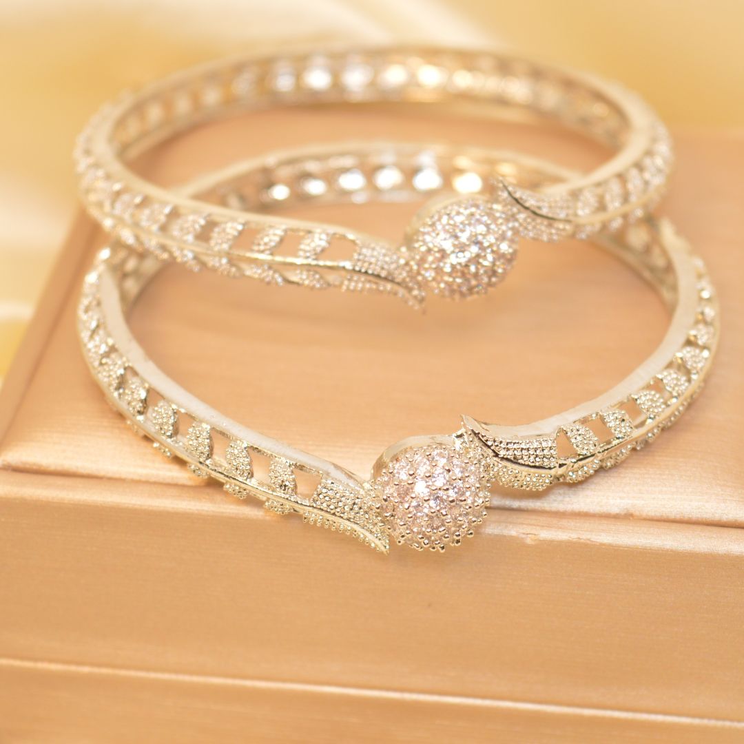 1 Karrat Double Ball Bangles