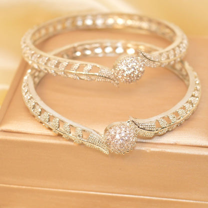 1 Karrat Double Ball Bangles