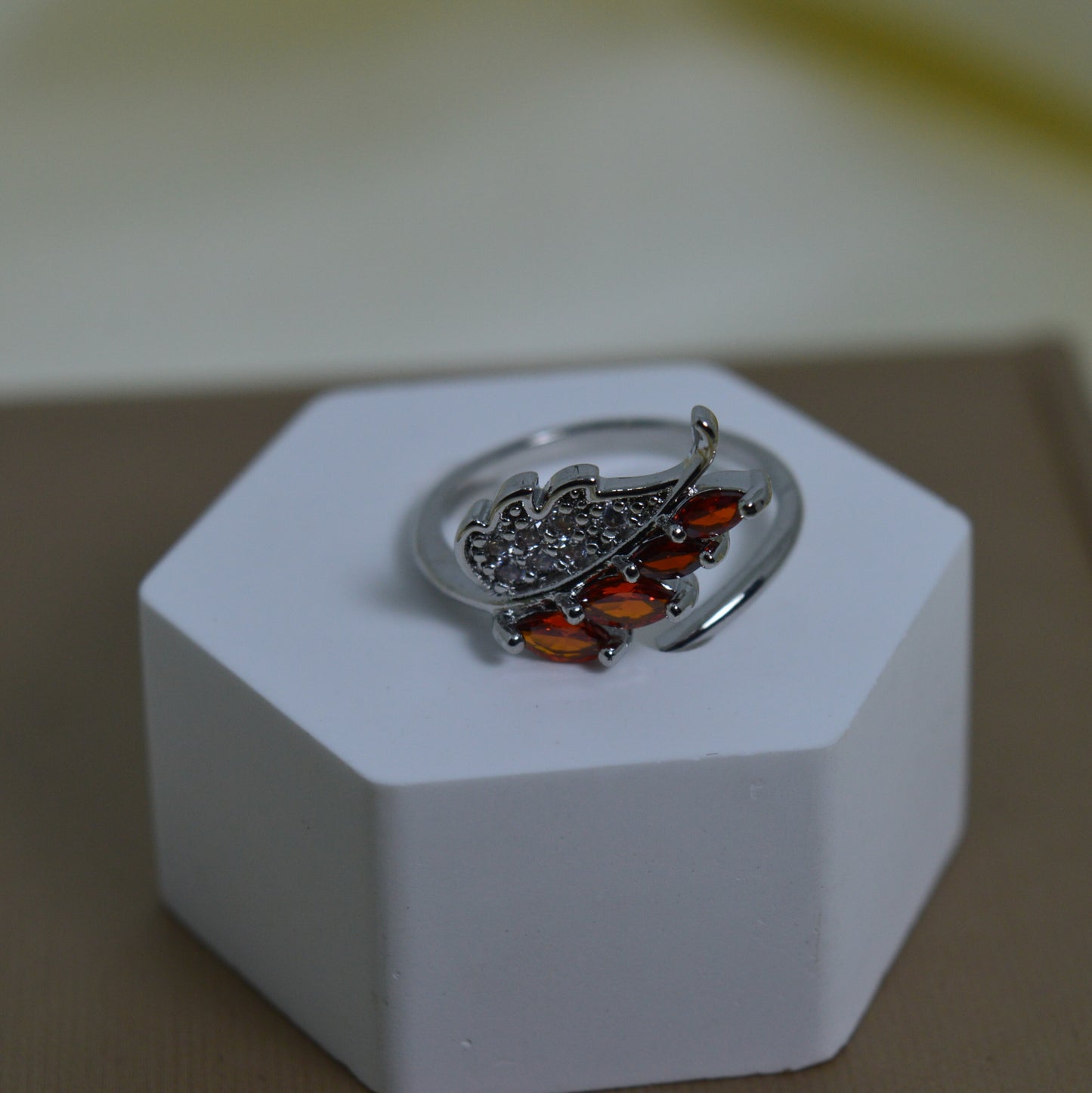 Zircon Ring  1Pcs