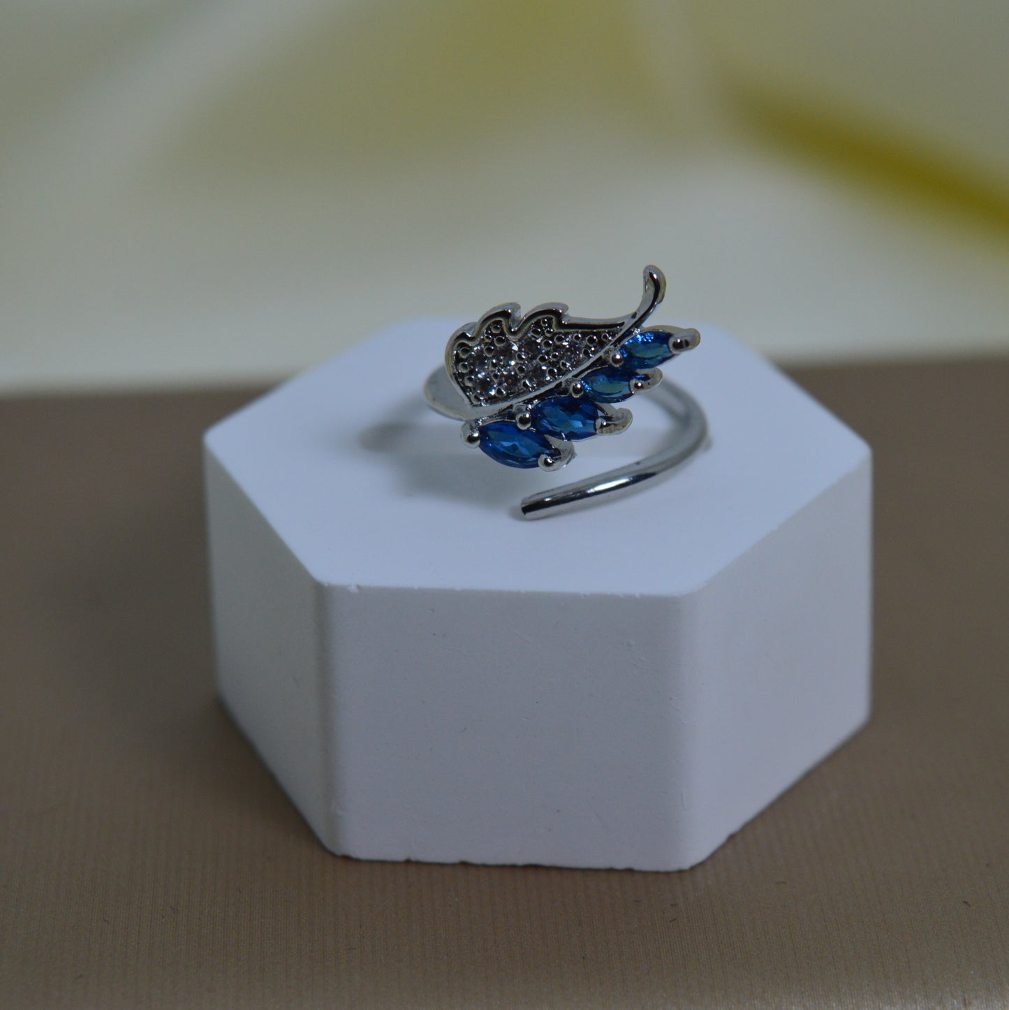 Zircon Ring  1Pcs
