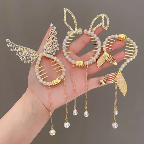 Fish Tale Tassel Hairpin (TL66 ) With