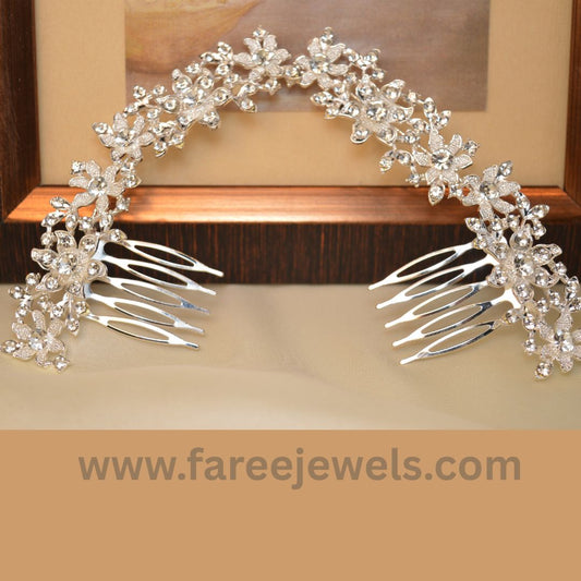 Handmade Floral Hair Comb